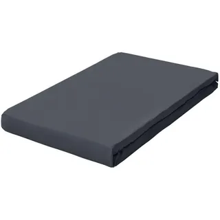 schlafgut Pure Baumwolle 90 x 190 - 100 x 220 cm grey deep