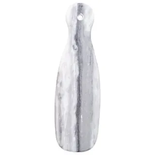 Schneidebrett 45,7 x 14 x 1,2 cm, Grau Marmor