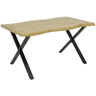 HELA Tische Gerda III 140 x 76 x 90 cm braun