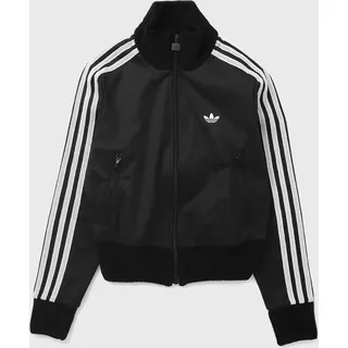 WMNS FIREBIRD TRACK TOP WITH KNITTED CROCHET DETAILS - black - XS