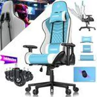 Kesser Gamingstuhl Kunstleder Blau