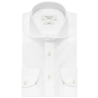 Profuomo Langarmhemd weiß 39