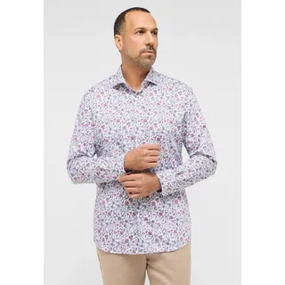 Eterna "MODERN FIT", Herren, Gr. 46, Normalgrößen, lila (lavender), Twill, 100% cotton, tailliert, Langarm Manschette, Hemden, NON IRON (bügelfrei)