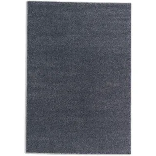 Schöner Wohnen Pure Hochflorteppich 160 x 230 cm Grau