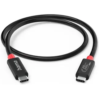 Hama USB-C 2,00 m Schwarz