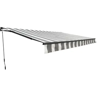Harms DS Gelenkarmmarkise 400 x 250 cm grau