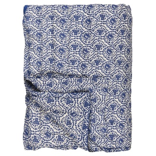 Tagesdecke Ib Laursen - Decke Quilt Tagesdecke Überwurf 170x130cm Muster Blau, Ib Laursen