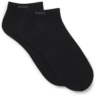 Boss 2er Pack Sneakersocken Schwarz 43-46