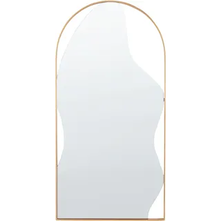 Beliani Wandspiegel Colombier 41 x 81 cm Gold