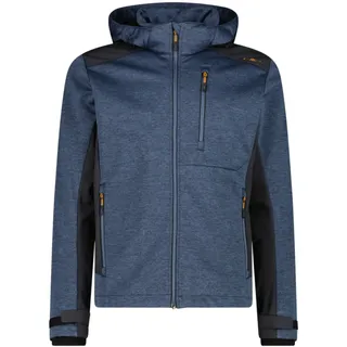 CMP Jacket Zip Hood Softshelljacke Herren Blau 48