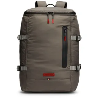 TOMMY HILFIGER Rucksack TH Monotype Zipped Backpack Shady Stone