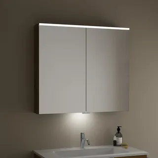 Burgbad Eqio 90 cm eiche dekor urban LED-Waschtischbeleuchtung