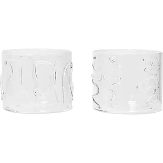 Ferm Living Doodle Gläser 200 ml 2 St.
