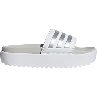 adidas Platform adilette Cloud White / Zero Metalic / Grey One 44 1/2