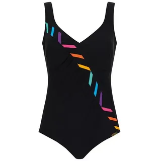 Sunflair Badeanzug Badeanzug (1-St) bunt|schwarz 38D