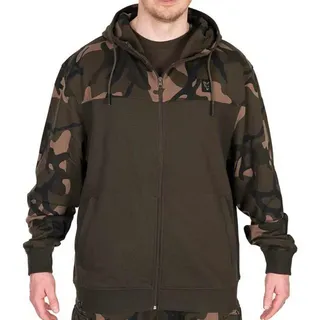 Fox International International Lw Split Reißverschlusspullover Herren Khaki/Camo L