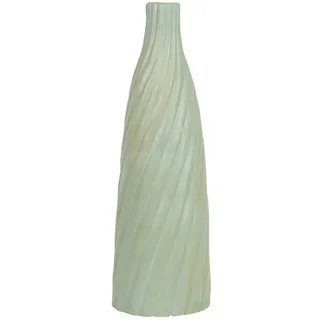 Beliani Dekovase FLORENTIA in Grün/Gold - (W) 18 x (H) 54 x (L) 18 cm | Gr.: onesize
