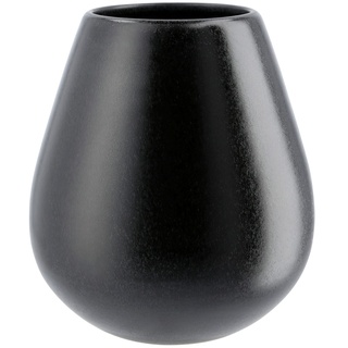 ASA SELECTION Vase  Ease New , schwarz , Steinzeug , Maße (cm): H: 18  Ø: 9