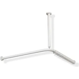 Hewi Vorhangstange mit Deckenabhängung der Serie 801, 801.34.116118 1200 x 1200 mm, 24 Vorhangringe, senfgelb