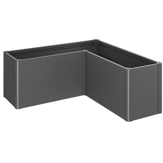 Pflanzbeet Belvedere MIDI Gr. L150 dunkelgrau-metallic