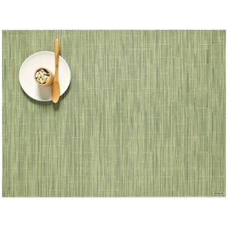 Platzset, »Chilewich - Bamboo Tischset rechteckig, Spring«, Chilewich, (Packung) grün