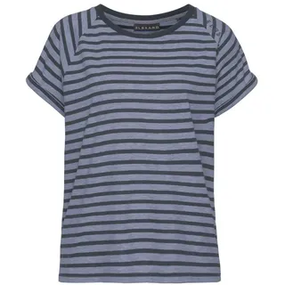 ELBSAND Kurzarmshirt Grau-Marine XXL