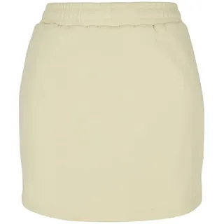 URBAN CLASSICS Organic Terry Kurzer Rock Mit Hoher Taille Soft Yellow 4XL