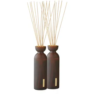 RITUALE Das Ritual von mehr | Duftstäbchen-Set mit 2 Duftflaschen und 2 Duftstäbchen-Sets mit dem Duft von süßer Orange und Zedernholz | 2 x 250 ml