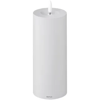 Blomus LED-Kerze ''Noca'' in Hellgrau - (H)27 cm