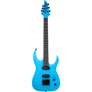 Jackson Pro Plus Series Signature Misha Mansoor Juggernaut ET6 Ebony Griffbrett Riviera Blue