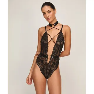 Hunkemöller Body Private Brandy body open crotch schwarz XS