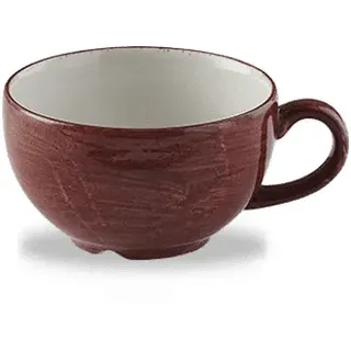 Churchill Stonecast Patina Red Rust Cappuccino Tasse 22.7cl Stonecast