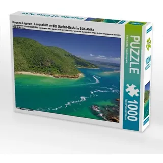 CALVENDO Puzzle Knysna-Lagoon - Landschaft an der Garden-Route in Süd-Afrika 1000 Teile Lege-Größe 64x48cm Foto-Puzzle für glückliche Stunden