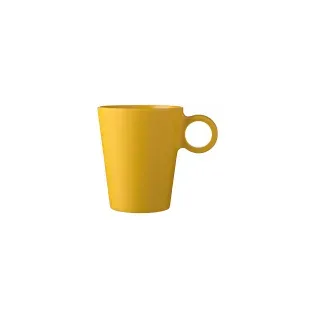 Mepal Bloom Henkelbecher Outdoor Geschirr Melamin, 300 ml 105953081700  , Farbe: pebble yellow