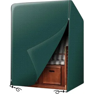 luxuskollektion Strandkorb Schutzhülle 135 x 105 x 175 cm Grün