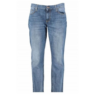 Alberto 5-Pocket-Jeans blau (1-tlg) blau