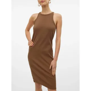 Vero Moda Kurzes Kleid Rundhals Ärmellos Figurbetonend | XL