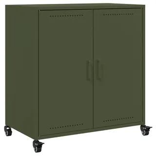 vidaXL Sideboard 68 x 39 x 72 cm Olivgrün