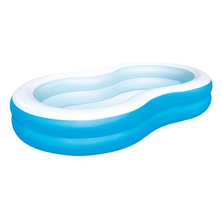 Bestway® Planschbecken Family Pool Lagune 544,0 l blau 262,0 x 157,0 x 46,0  cm
