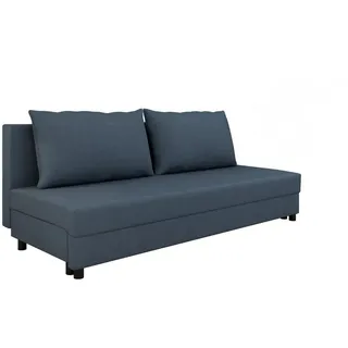 Homesy Schlafcouch 2-Sitzer Blau