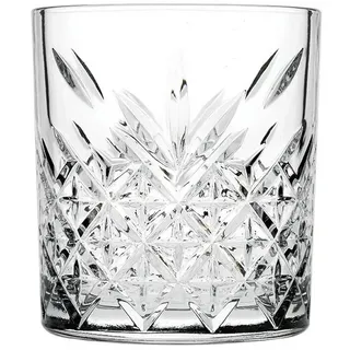 Pasabahce Cocktailglas Timeless Whiskybecher 345 ml 4er Set, Glas weiß
