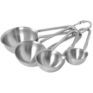 BUTLERS Messlöffel, Silber Metall, Backen, Backhelfer, Messbecher