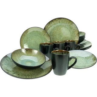 CreaTable Jawa Kombiservice 16-tlg. grün