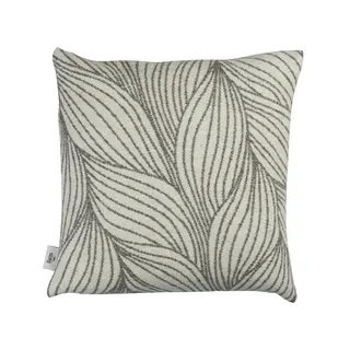 Røros Tweed - Flette Kissen, 50 x 50 cm, natural