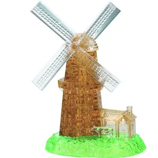 HCM KINZEL Spiel, Große Crystal Puzzle - Windmühle