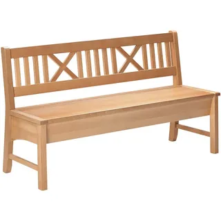 58 aufm Kessel Sitzbank Deborah Rot 146 x 52 x 87 cm