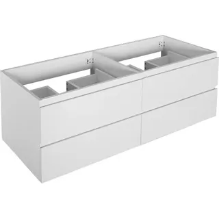 SORRENTO wandhängender Waschtischunterschrank mit 4 Schubladen, 120 cm