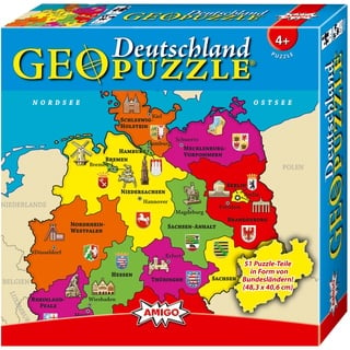 Amigo 00382 - GeoPuzzle– Deutschland