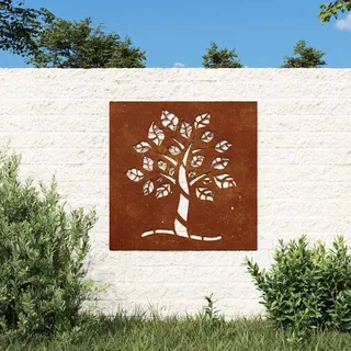 vidaXL Baum Cortenstahl 55x55 cm