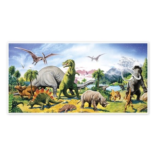 Posterlounge Poster Paul Simmons, Land der Dinosaurier, Kinderzimmer Kindermotive 100 cm x 50 cm